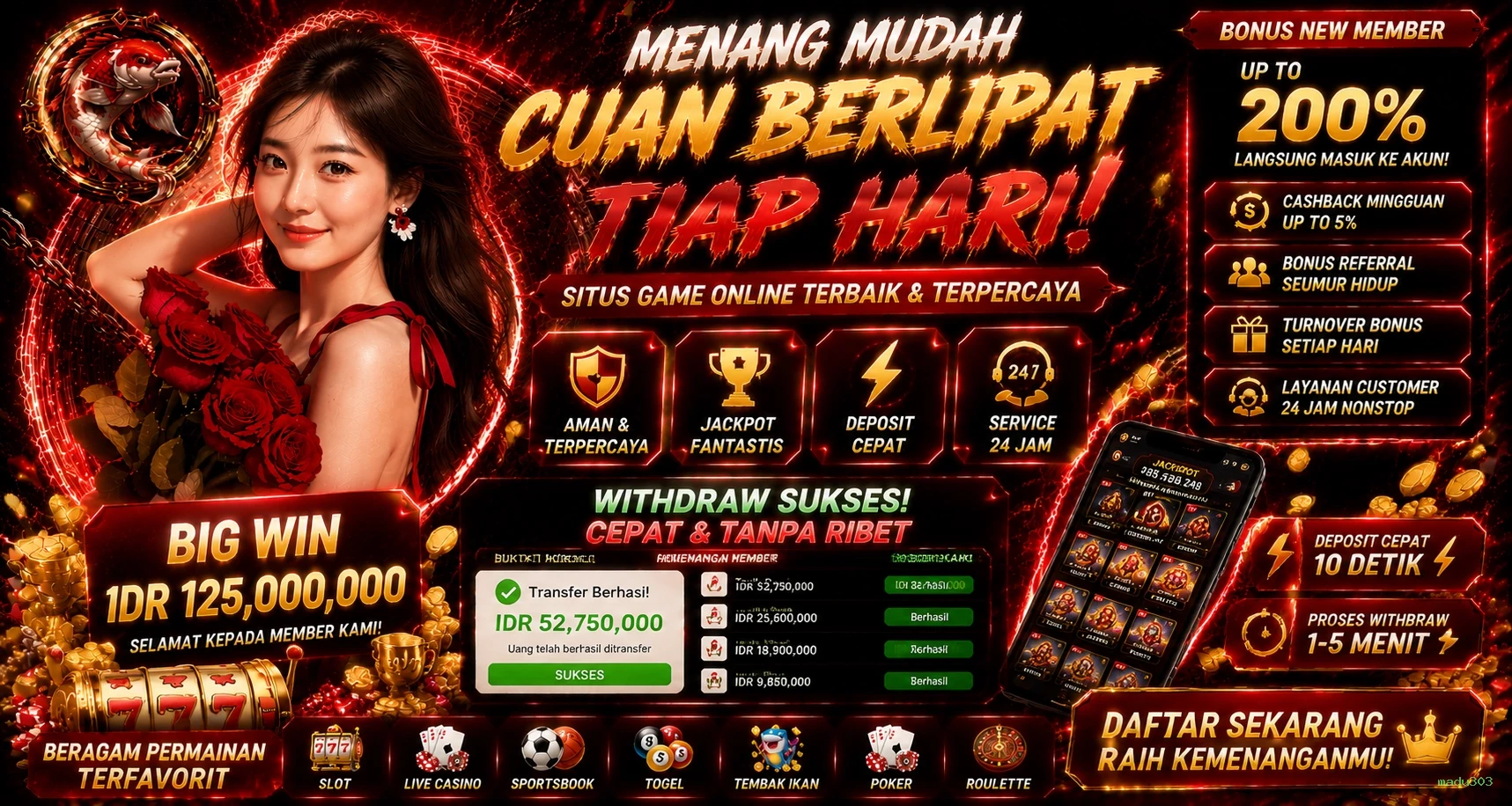 madu303